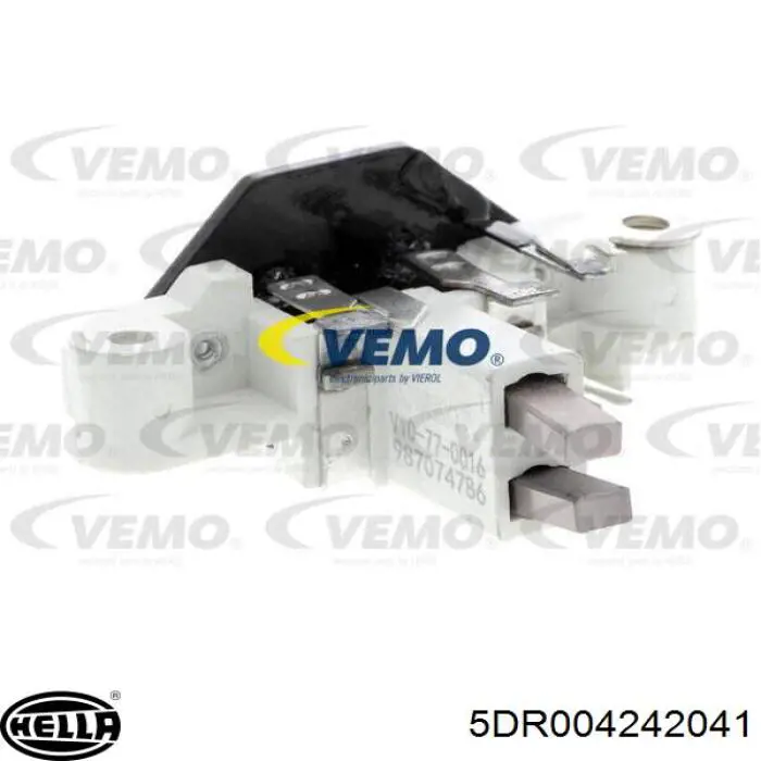 Compre 5DR004242041 HELLA Relê-regulador do gerador (relê de carregamento)