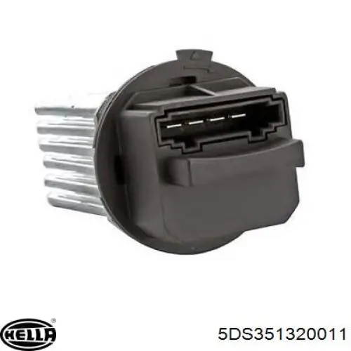Compre 5DS351320011 HELLA Resistor (resistência) de ventilador de forno (de aquecedor de salão)