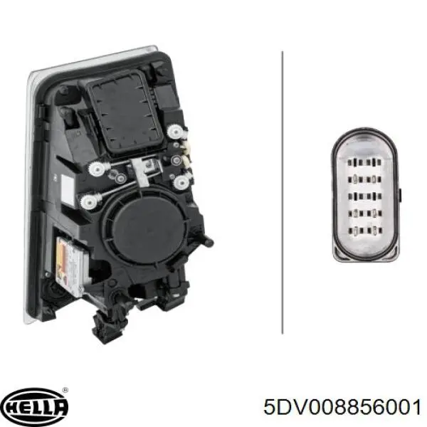 Unidade de encendido (xénon) HELLA 5DV008856001 preço, a partir de 448,38 USD