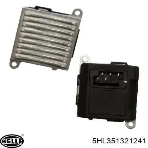 Compre 5HL351321241 HELLA Resistor (resistência) de ventilador de forno (de aquecedor de salão)
