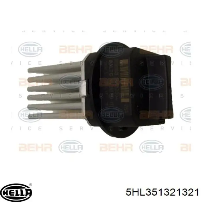 Compre 5HL351321321 HELLA Resistor (resistência) de ventilador de forno (de aquecedor de salão)