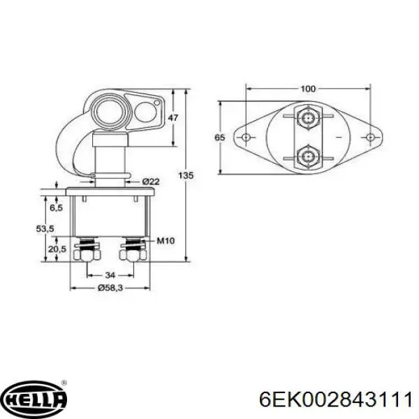Interruptor de terra MANBS001 Akkussan