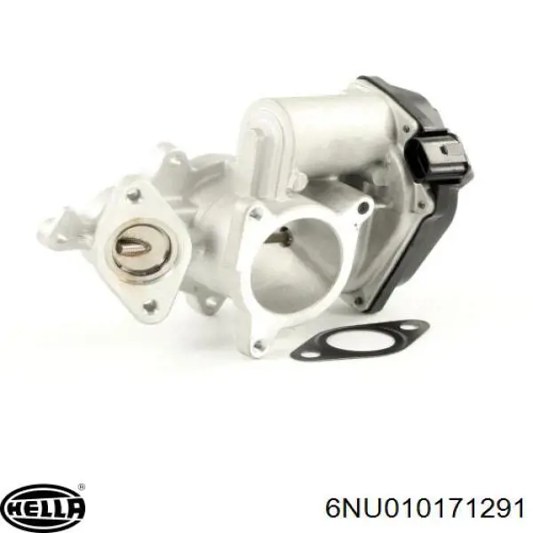 Compre 6NU010171291 HELLA Válvula EGR de recirculação dos gases