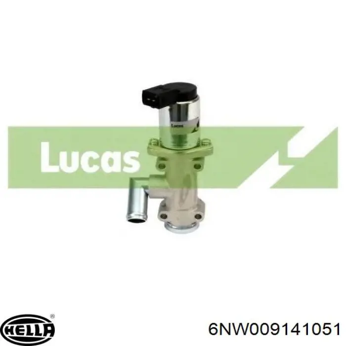 Compre 6NW009141051 HELLA Válvula (regulador) de marcha a vácuo