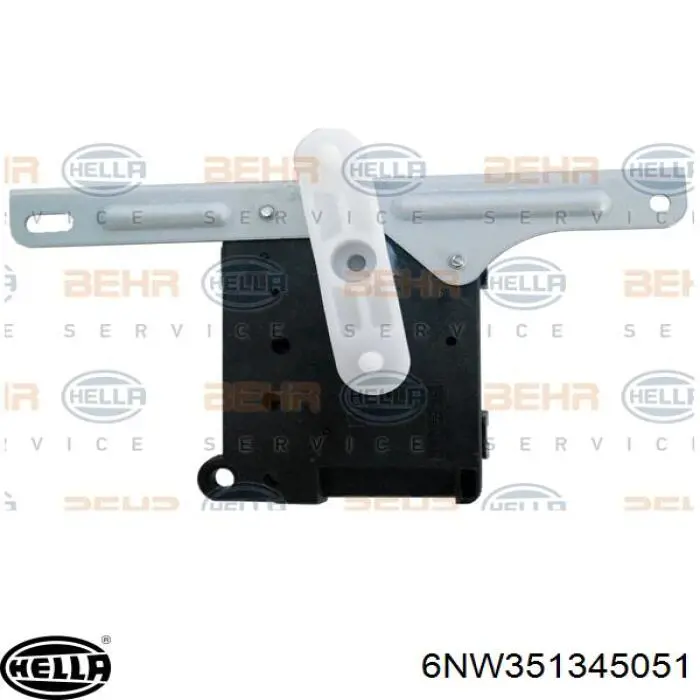6NW351345051 HELLA Acionamento de comporta de forno