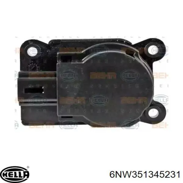 6NW351345231 HELLA Acionamento de comporta de forno