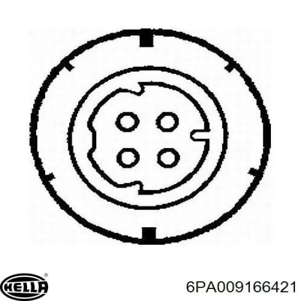 Compre 6PA009166421 HELLA Sonda lambda, sensor de oxigênio