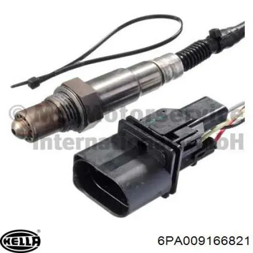 Compre 6PA009166821 HELLA Sonda lambda, sensor de oxigênio até o catalisador