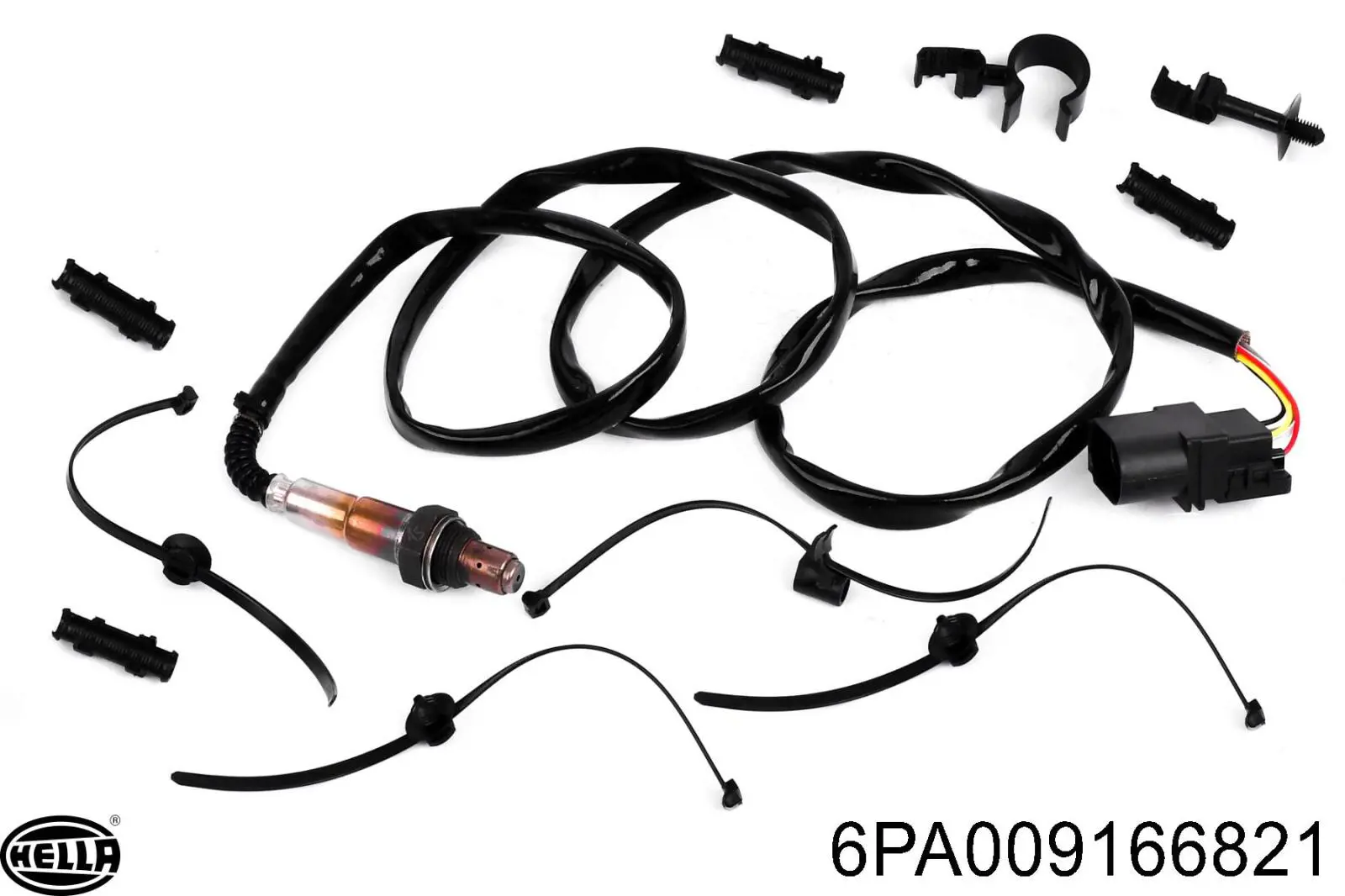 Compre 6PA009166821 HELLA Sonda lambda, sensor de oxigênio até o catalisador