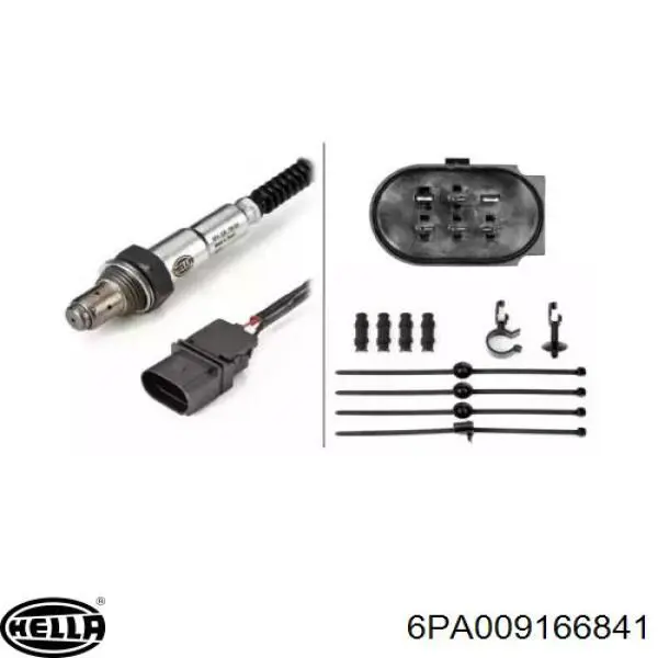 Sonda lambda, sensor de oxigênio até o catalisador HELLA 6PA009166841 preço, a partir de 129,40 USD