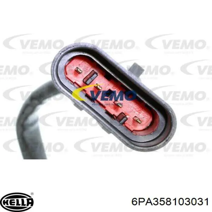 Compre 6PA358103031 HELLA Sonda lambda, sensor de oxigênio