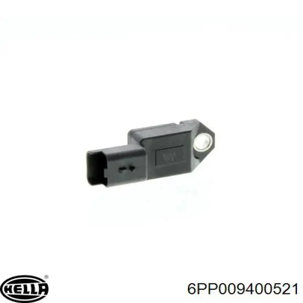 Compre 6PP009400521 HELLA Sensor de pressão no coletor de admissão, MAP