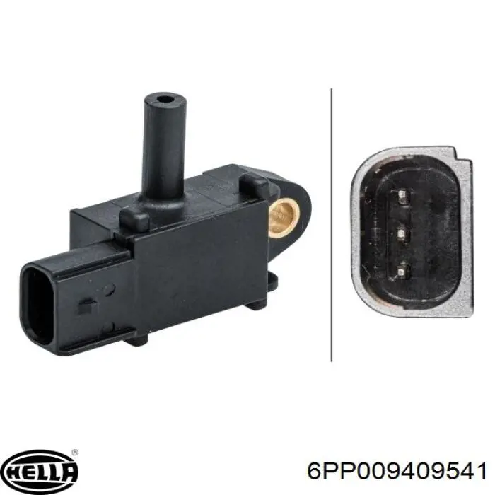 Sensor de pressão dos gases de escape Ford 8C3A9G824AB preço, a partir de 39,61 USD
