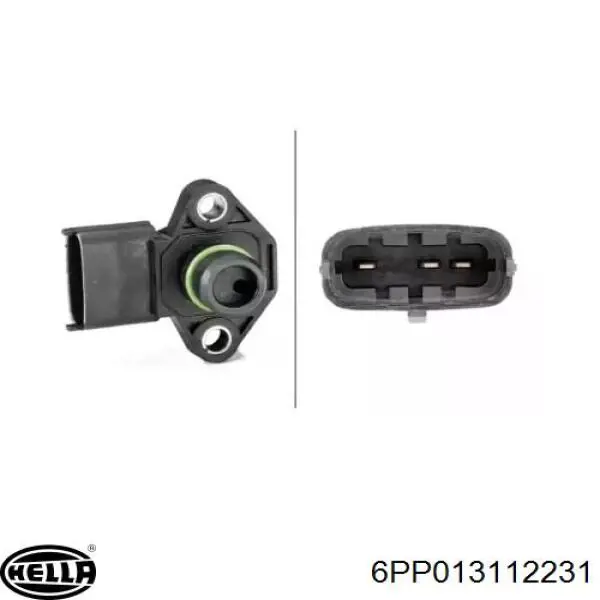Sensor de pressão no coletor de admissão, MAP HELLA 6PP013112231 preço, a partir de 23,70 USD