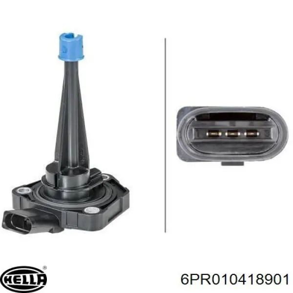 6PR010418901 HELLA Sensor do nível de óleo de motor