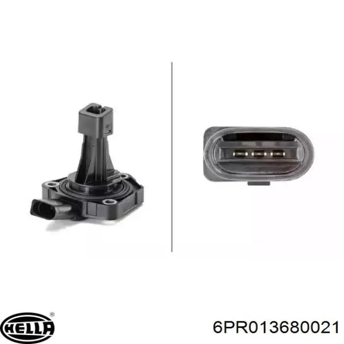 6PR013680021 HELLA Sensor do nível de óleo de motor