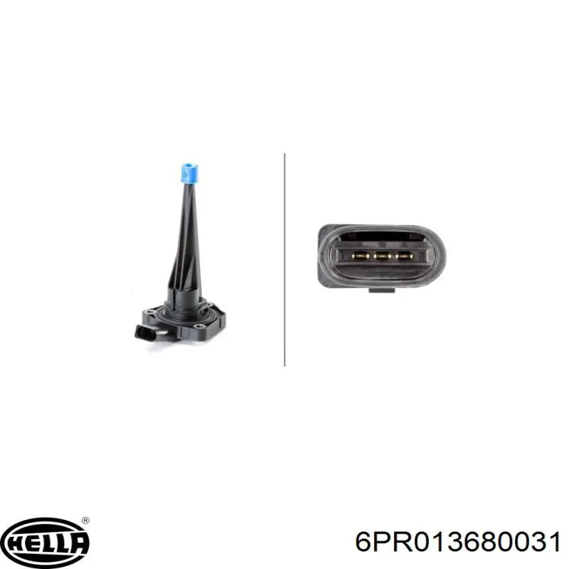 6PR013680031 HELLA Sensor do nível de óleo de motor