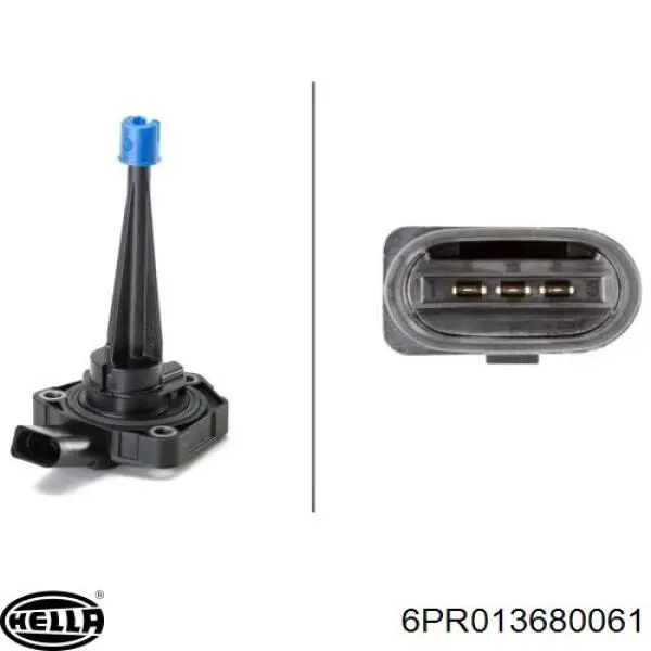 Compre 6PR013680061 HELLA Sensor do nível de óleo de motor