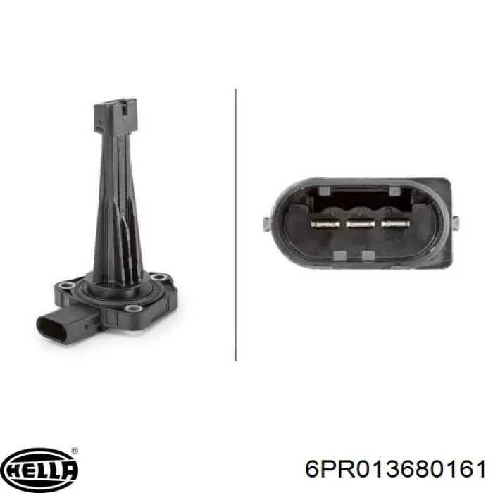 8W936C624BG Jaguar Sensor do nível de óleo de motor