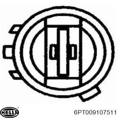 Compre 6PT009107511 HELLA Sensor de temperatura do fluido de esfriamento