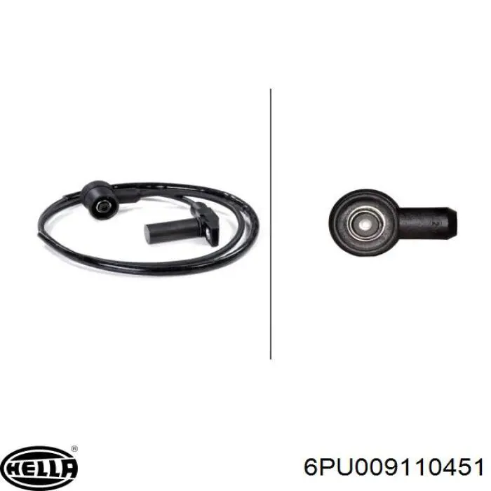 Compre 6PU009110451 HELLA Sensor de posição (de revoluções) de cambota