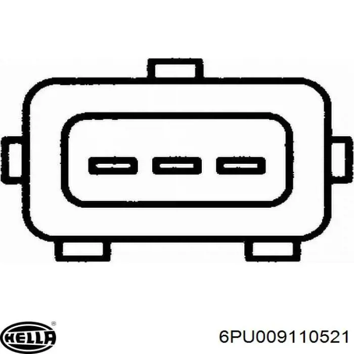 Compre 6PU009110521 HELLA Sensor de posição (de revoluções) de cambota
