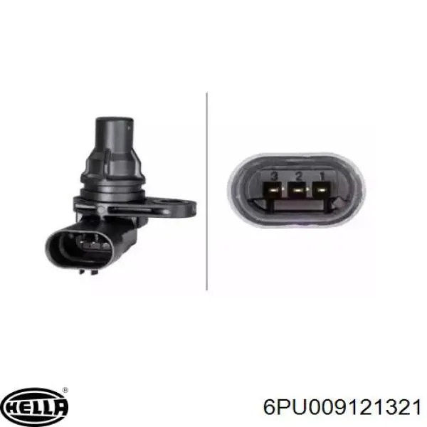 Compre 6PU009121321 HELLA Sensor de posição da árvore distribuidora
