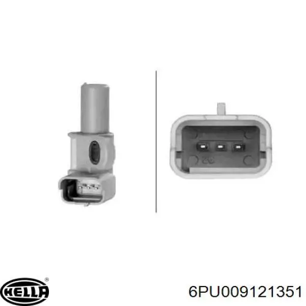 Compre 6PU009121351 HELLA Sensor de posição da árvore distribuidora