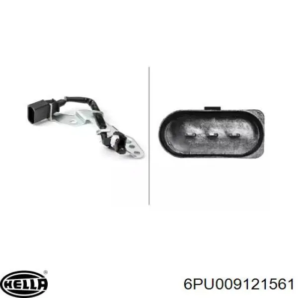 Compre 6PU009121561 HELLA Sensor de efeito Hall