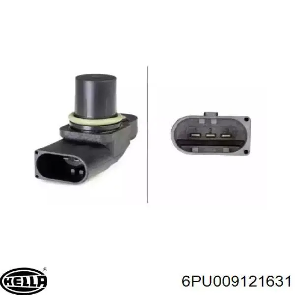 Compre 6PU009121631 HELLA Sensor de posição da árvore distribuidora