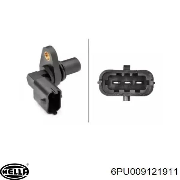 Compre 6PU009121911 HELLA Sensor de posição da árvore distribuidora