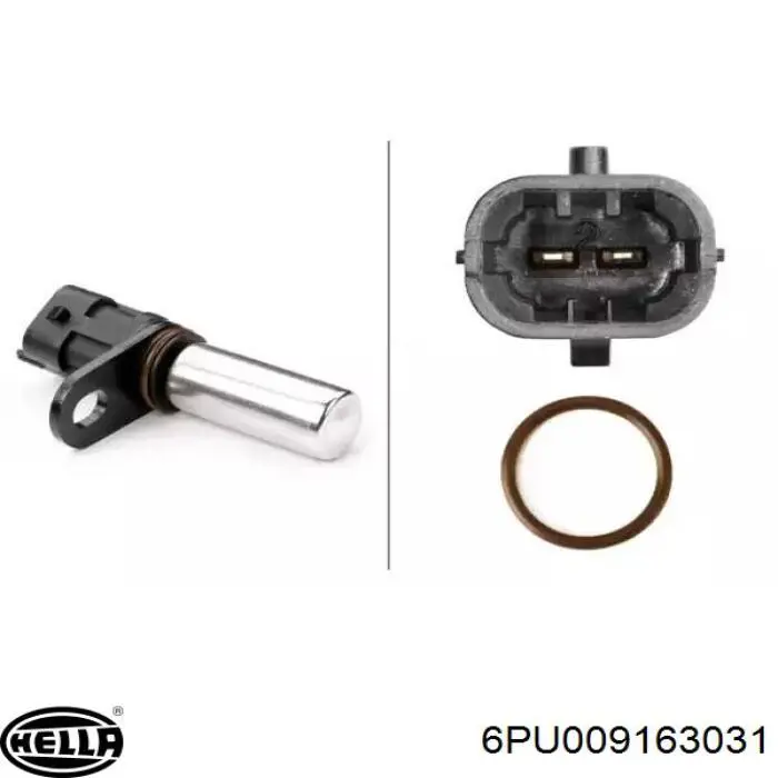 Compre 6PU009163031 HELLA Sensor de posição (de revoluções) de cambota