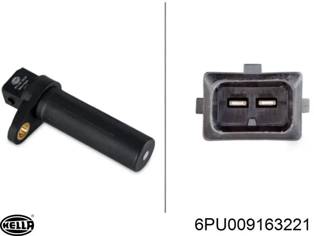 Compre 6PU009163221 HELLA Sensor de posição (de revoluções) de cambota