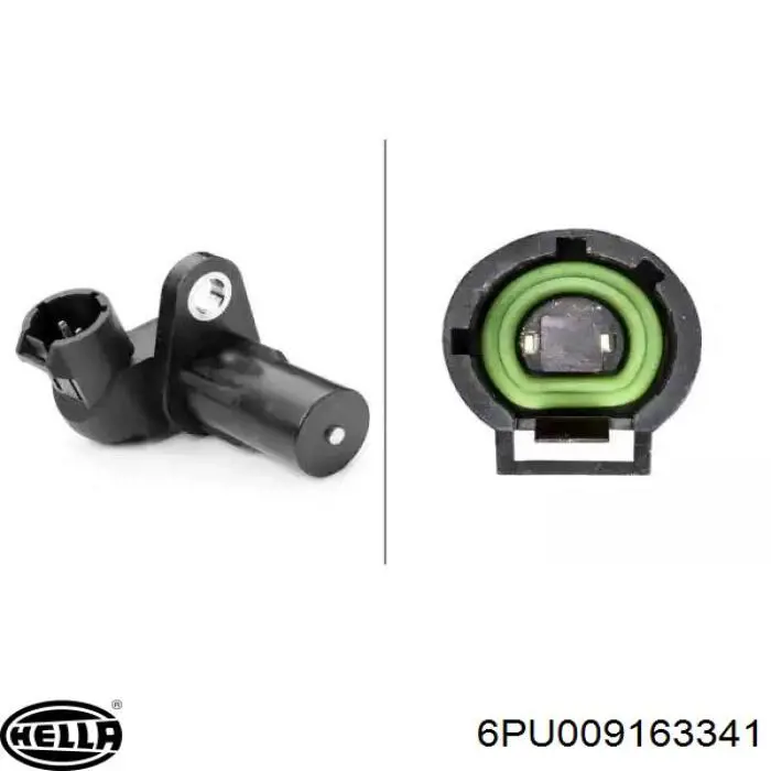 Compre 6PU009163341 HELLA Sensor de posição (de revoluções) de cambota