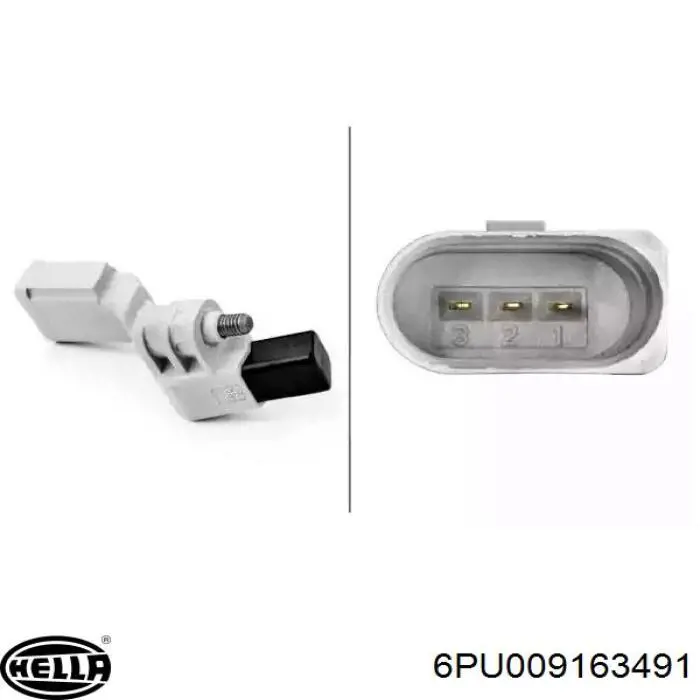 Compre 6PU009163491 HELLA Sensor de posição (de revoluções) de cambota