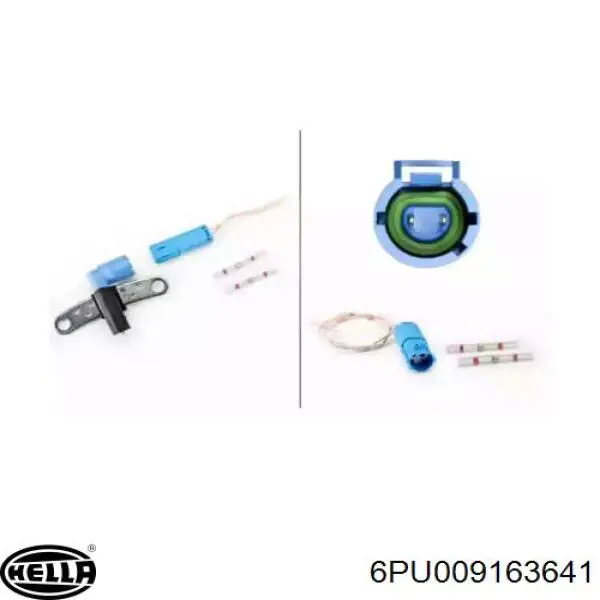 Compre 6PU009163641 HELLA Sensor de posição (de revoluções) de cambota