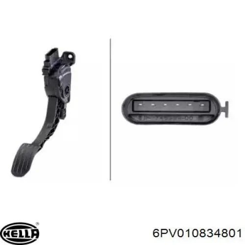 31329061 Volvo Pedal de gás (de acelerador)