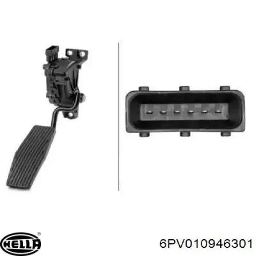 9225652 Opel Pedal de gás (de acelerador)