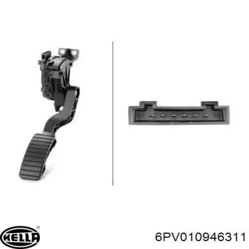 Compre 551302 ERA Pedal de gás (de acelerador)