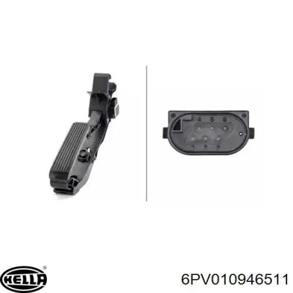 Pedal de gás (de acelerador) Mercedes A2113000904 preço, a partir de 86,98 USD