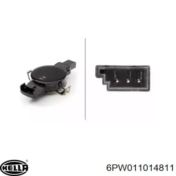 22761863 Opel Sensor de chuva
