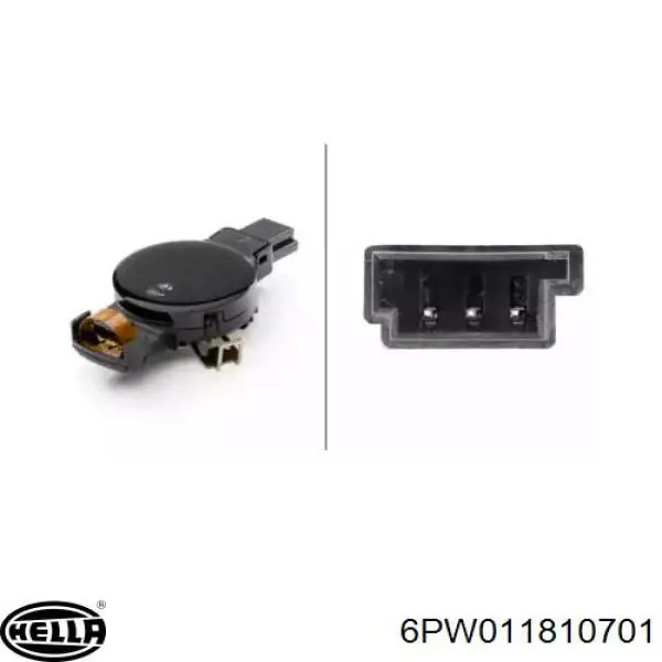 61356825639 BMW Sensor de chuva