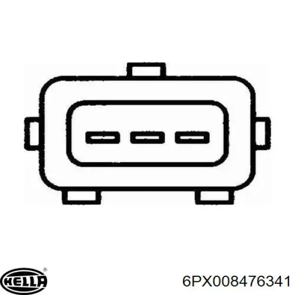 Sensor de posição da válvula de borboleta (potenciômetro) 0280120310 Bosch