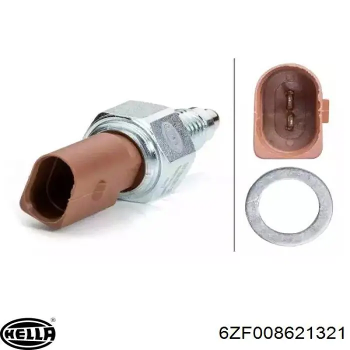 Compre 6ZF008621321 HELLA Sensor de ativação das luzes de marcha à ré