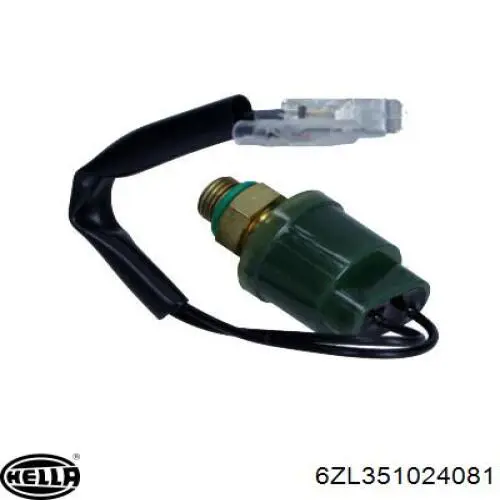 Compre 6ZL351024081 HELLA Sensor de pressão absoluta de aparelho de ar condicionado
