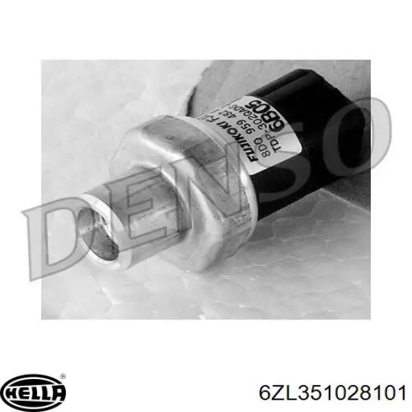 6ZL351028101 HELLA Sensor de pressão absoluta de aparelho de ar condicionado