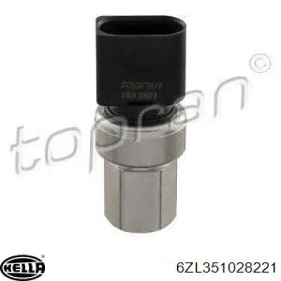 Sensor de pressão absoluta de aparelho de ar condicionado 6ZL351028221 HELLA