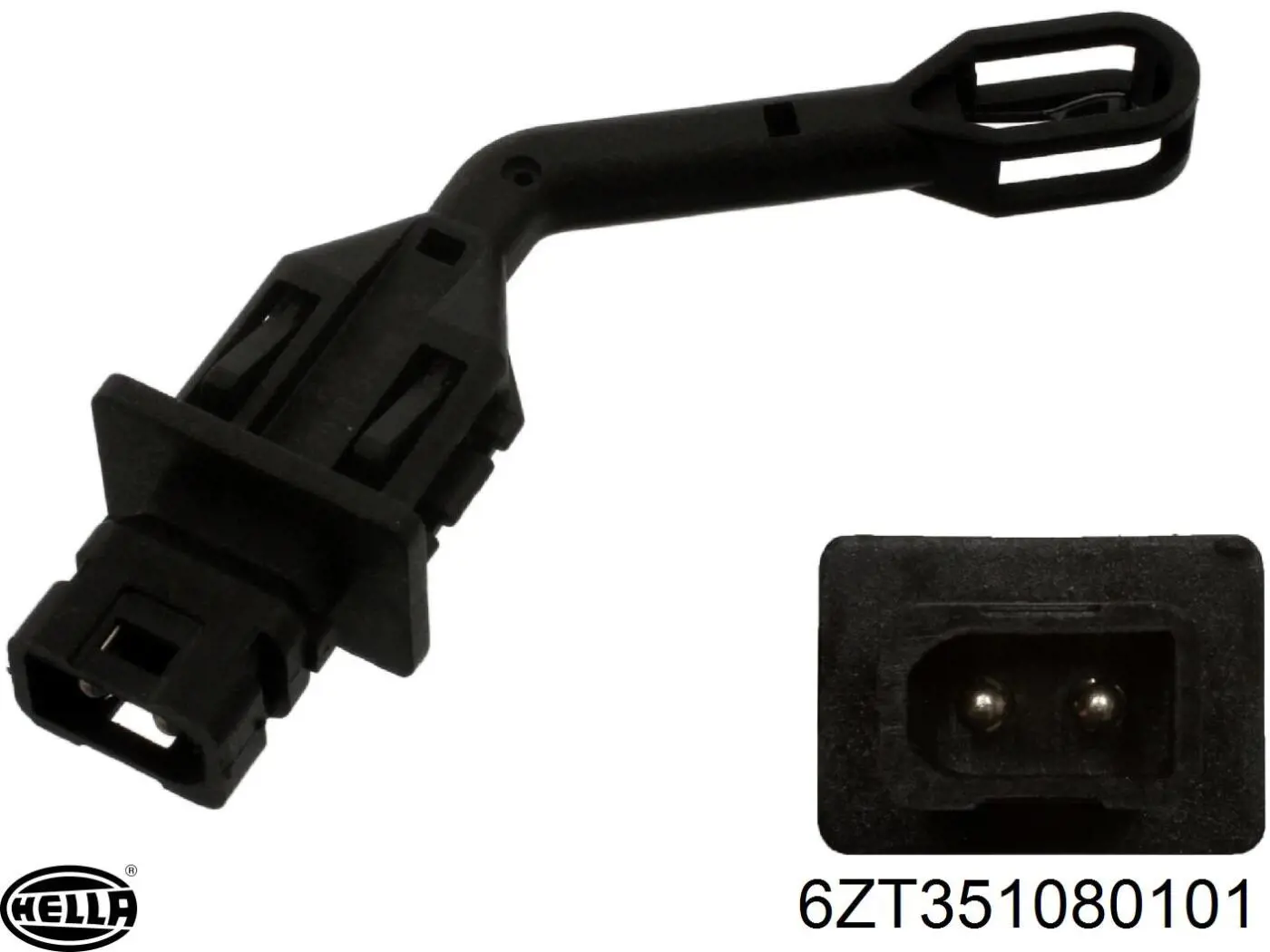 Compre 6ZT351080101 HELLA Sensor de temperatura de ar no salão
