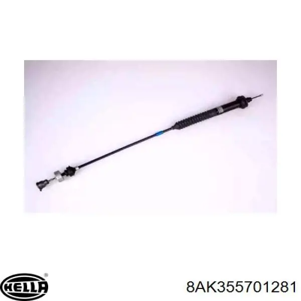 8AK355701281 HELLA Cabo de embraiagem