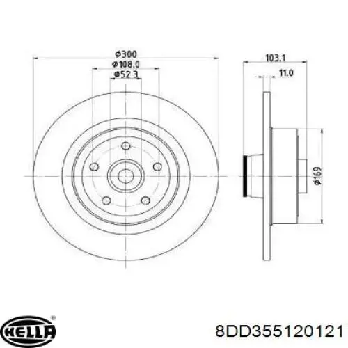 Compre BG9136RS Delphi Disco do freio traseiro